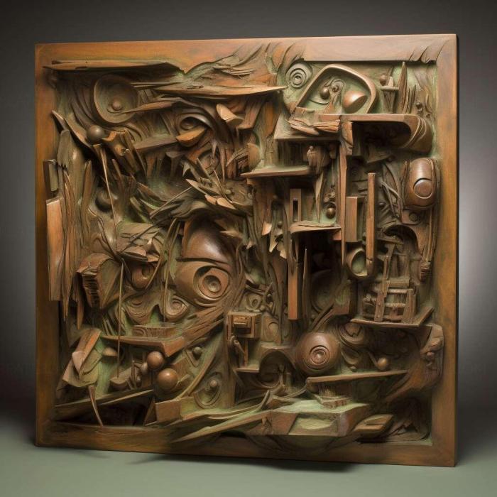 نموذج ثلاثي الأبعاد لآلة CNC 3D Art 